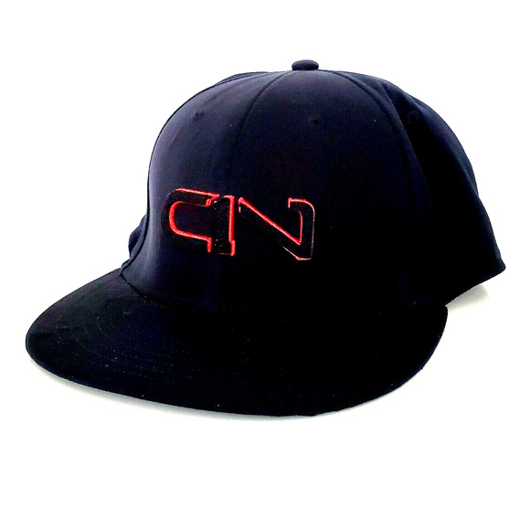 Under Armour Heat Gear Mr Swagman C17 Black Red Embroidered Snapback Cap Hat - Picture 1 of 6